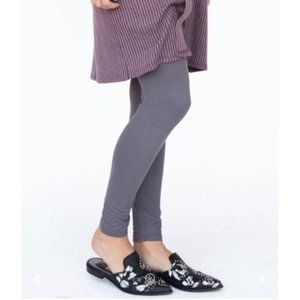 Agnes & Dora™ Leggings Solid Charcoal
